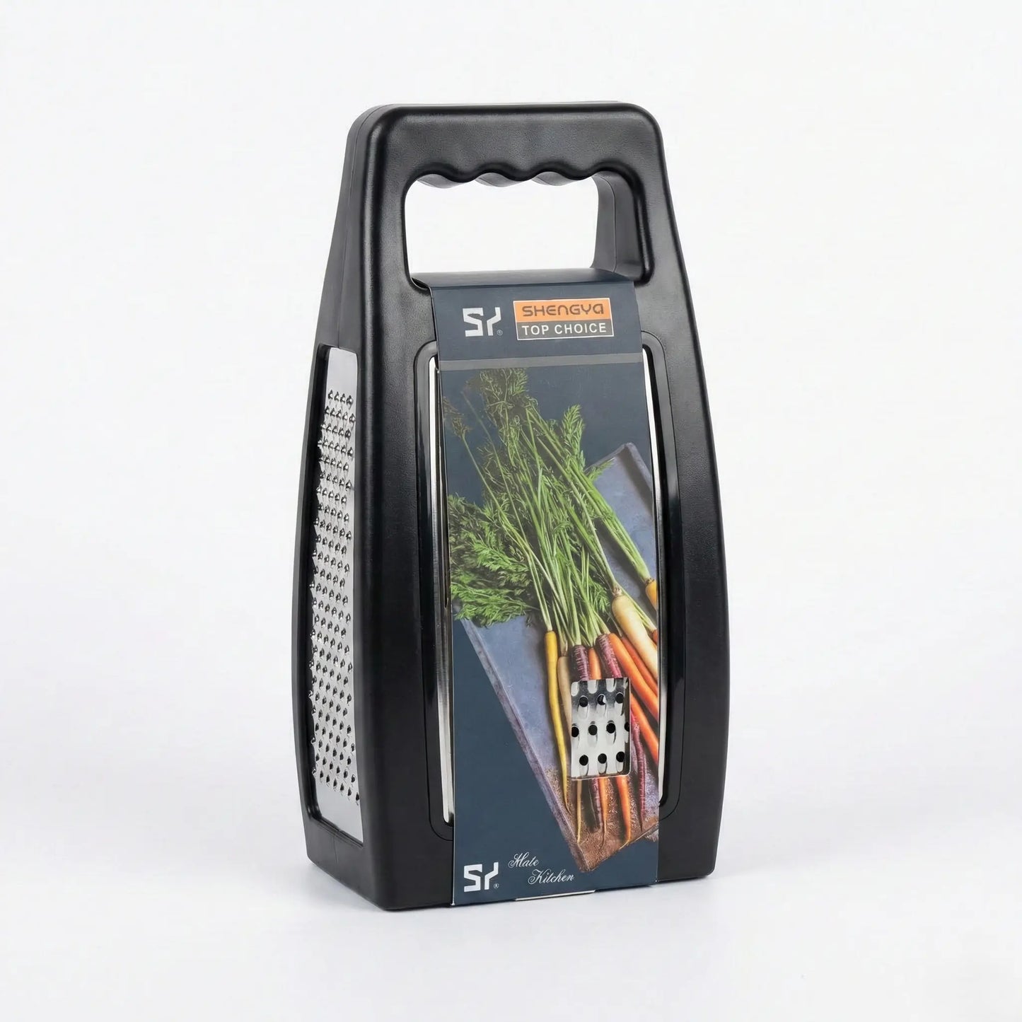 Multi-Purpose Box Grater with Handle