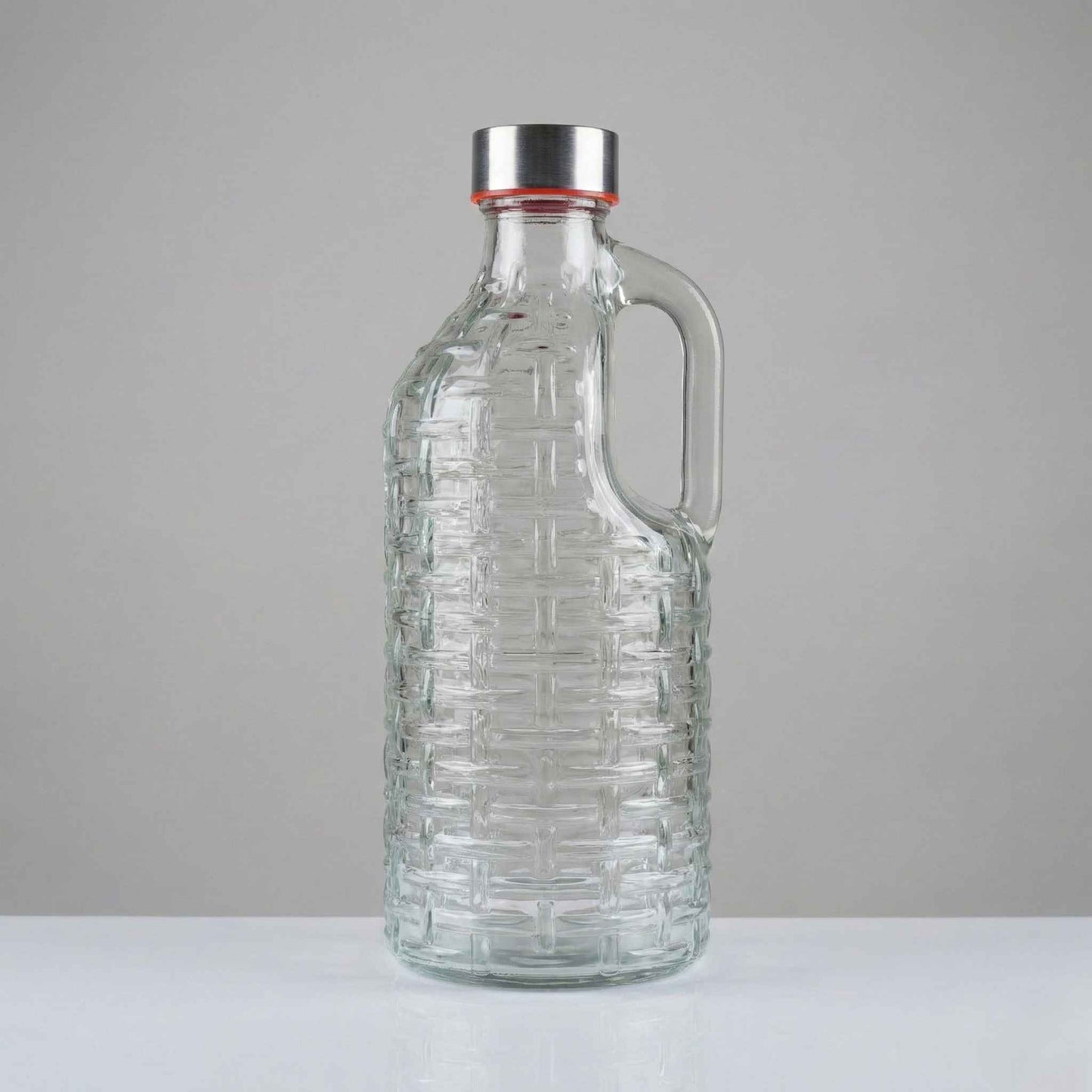 Glass Water Bottle with Handle (1L)