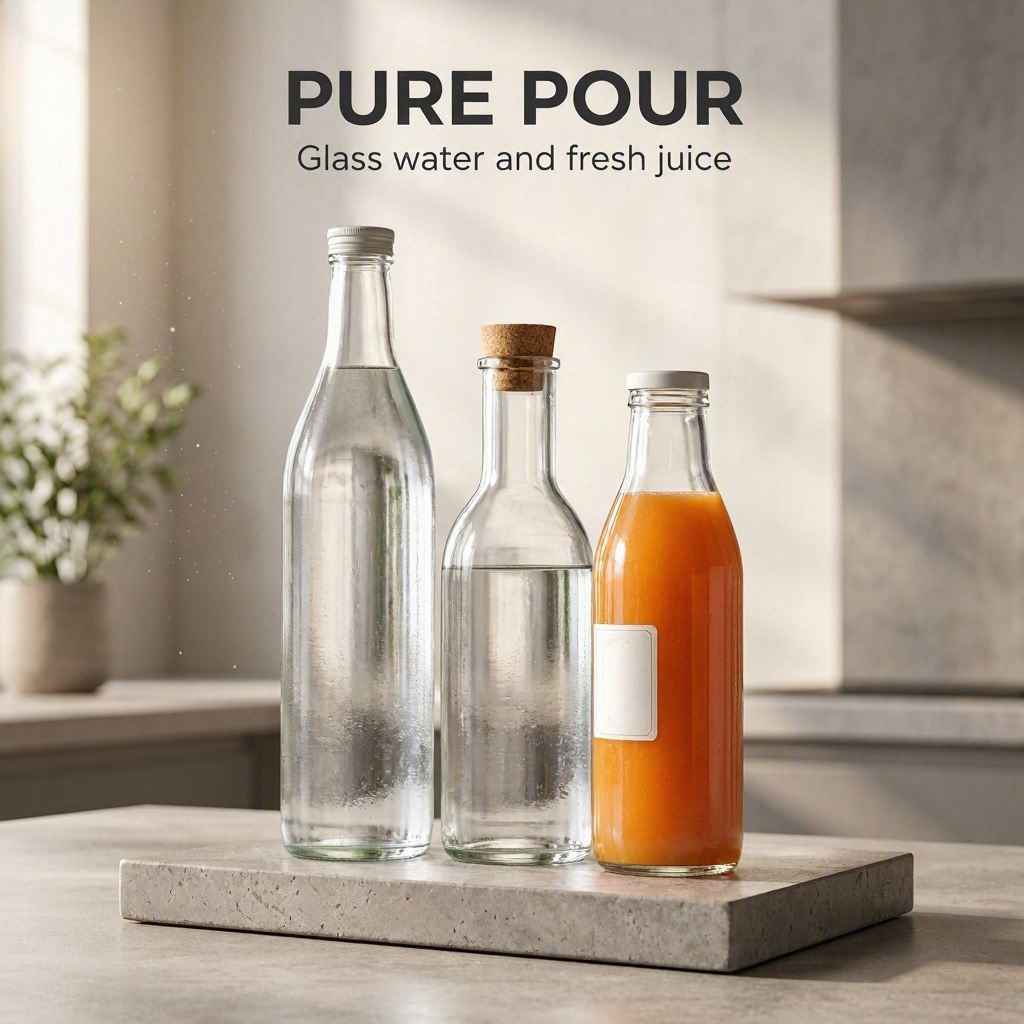Glass Water Bottles