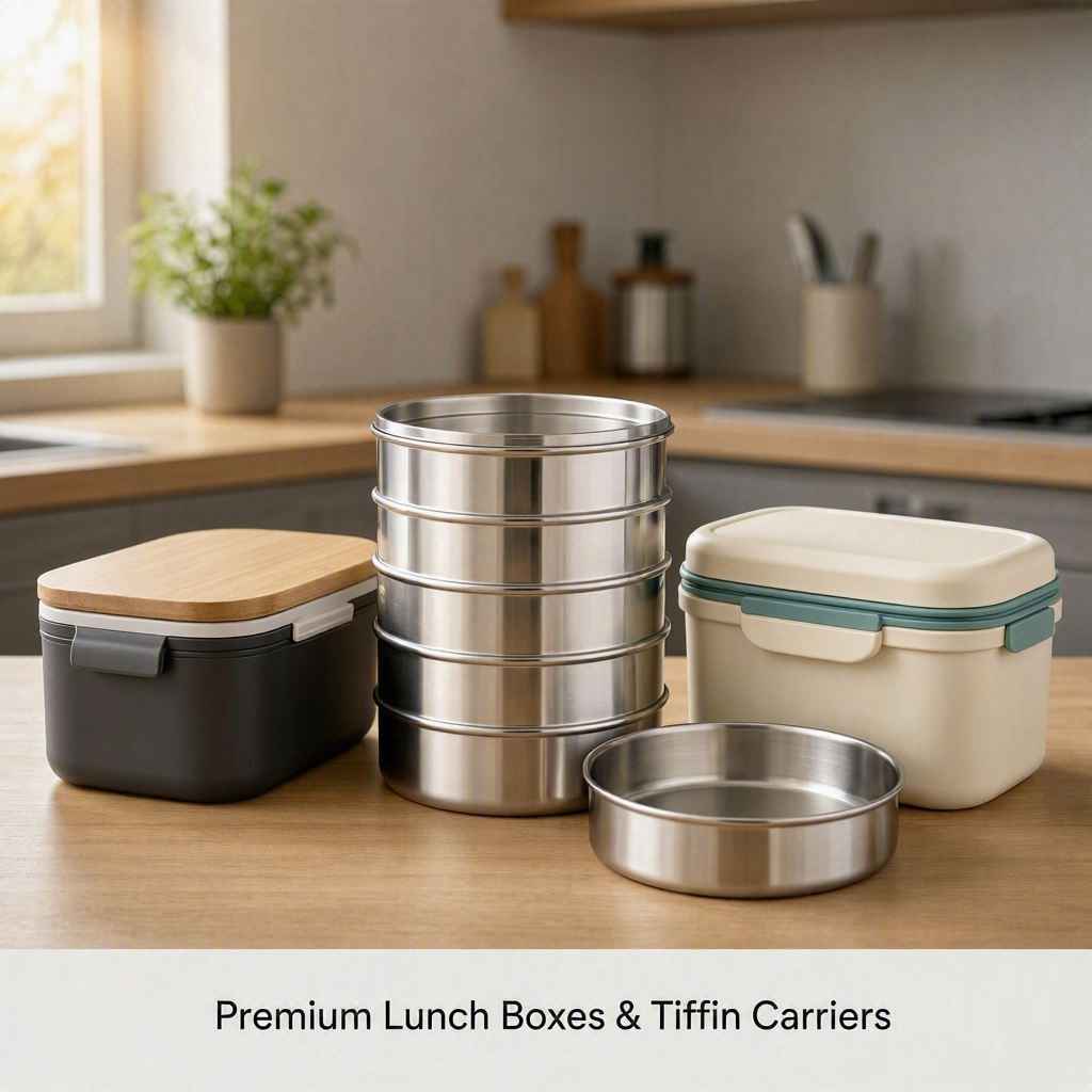 Lunch Boxes & Tiffin Carriers