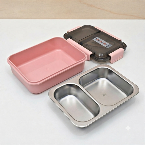 2 Part Airtight Tiffin Box Food Container