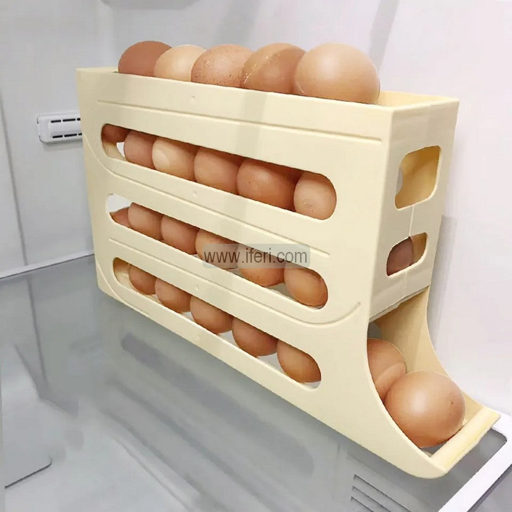 4 Layer Egg Dispenser, Automatic Rolling Egg Box, Egg Organizer, Egg Storage Box Holder AnZ017