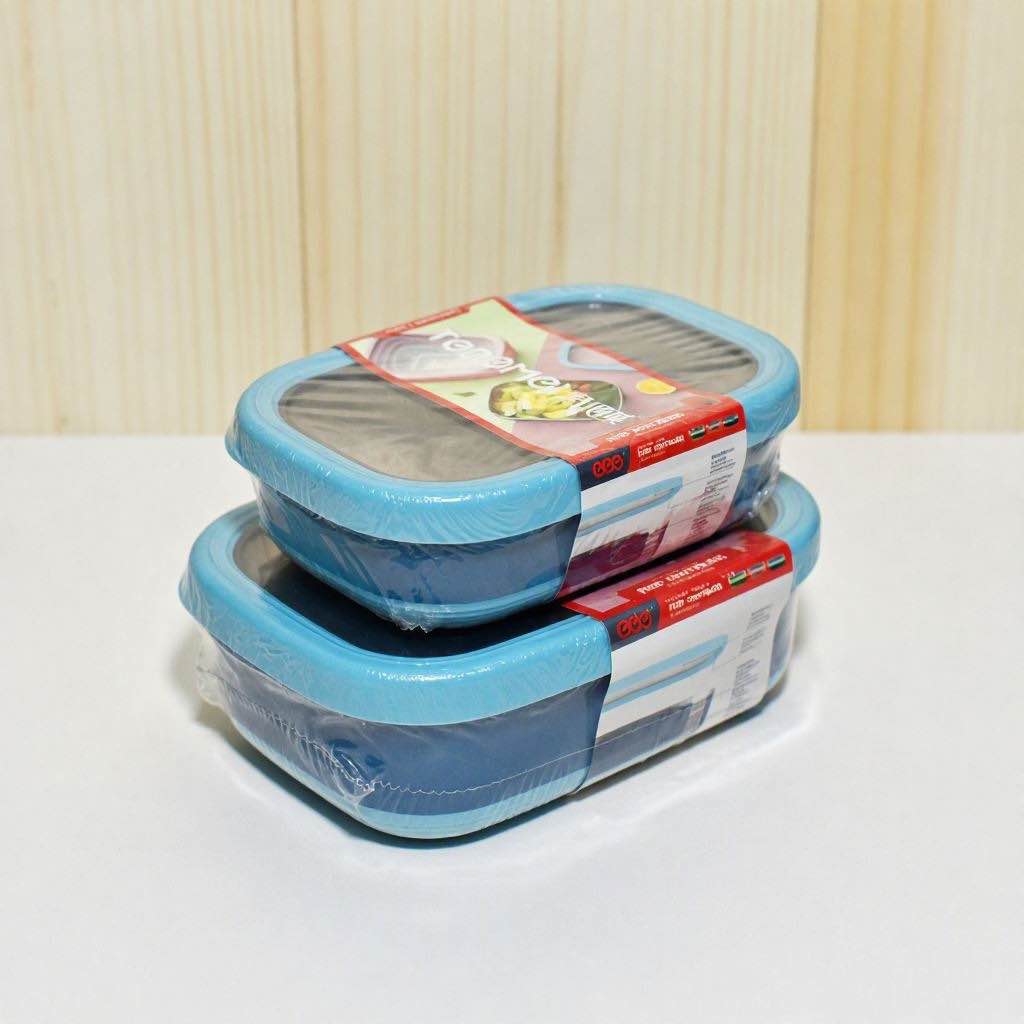 2 Pcs Tiffin Box Lunch Box