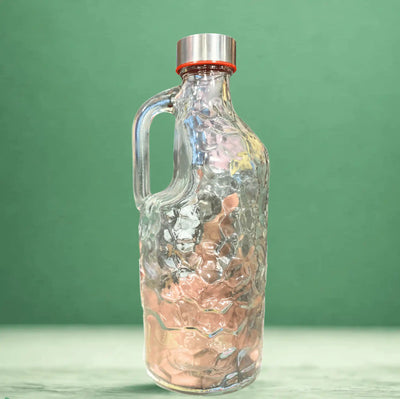1 Liter Clear Glass Milk Bottles