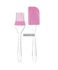 2 Pcs Silicone Spatula & Brush Set AYT0032