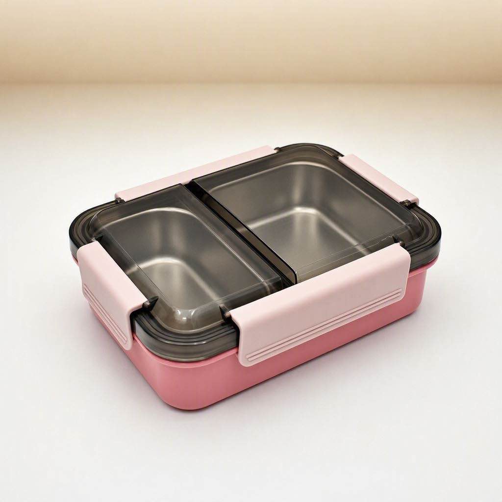 2 Part Airtight Tiffin Box Food Container