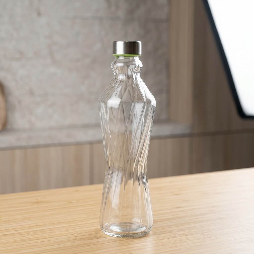 1 Liter Glass Water Bottle SN4430