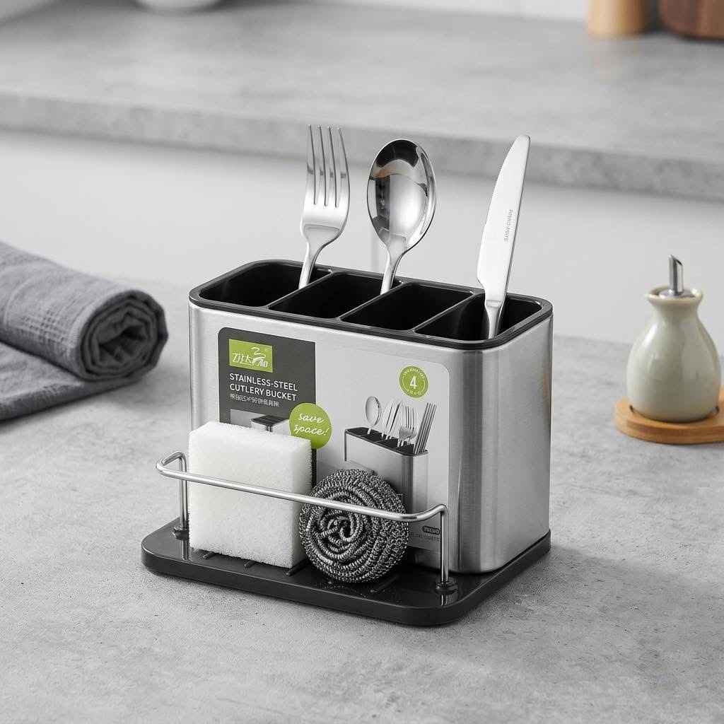 Cutlery & Sponge Organizer