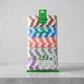 5-Pack Ultra-Absorbent Chevron Kitchen Towels