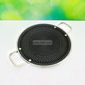 30cm High Quality Stainless Steel Honeycomb Tawa RY4596