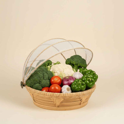 Nature Shield Rattan Basket For Food Safety