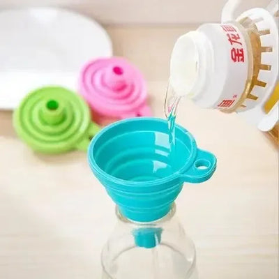 Premium Silicone Folding Funnel - Priyolife