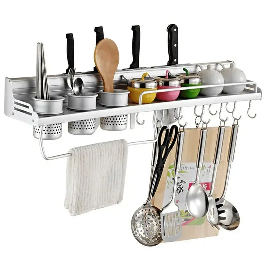 Wall Mounted Kitchen Storage Rack - Priyolife